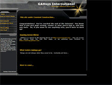 Tablet Screenshot of gahsys.com
